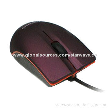 Wired Mouse, Made of ABS